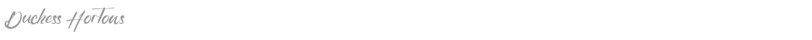 Duchess Hortons font preview